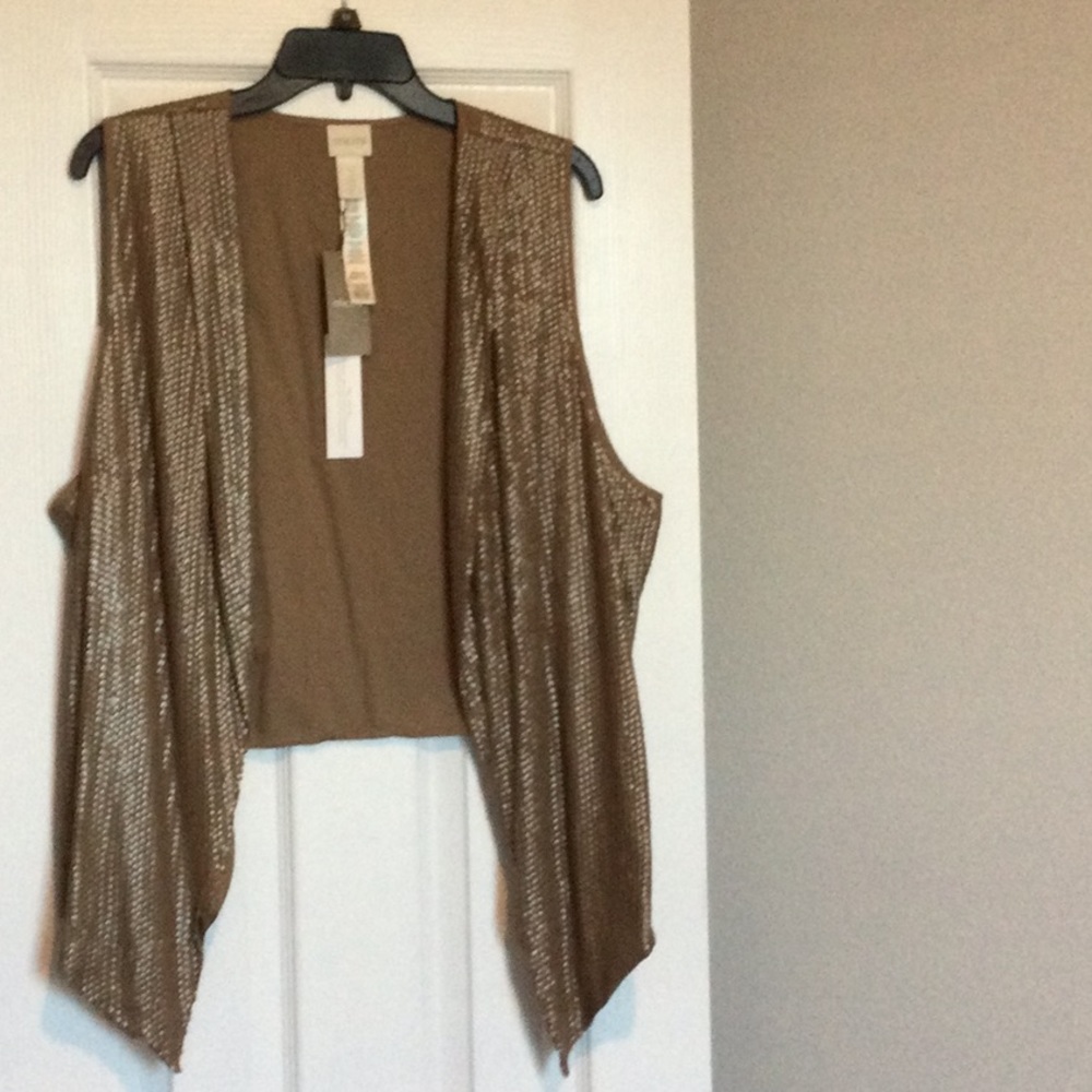 Chico’s sequin vest